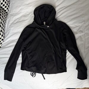 Lululemon Split Out Hoodie Size 6 Black